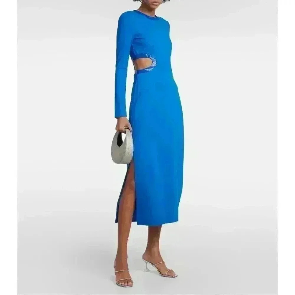 New NWT Dolce Cut-Out MIDI Dress Sz S